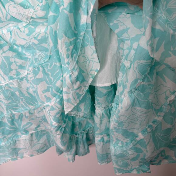 Jones‎ New York Sport cotton tiered skirt - Picture 3 of 9